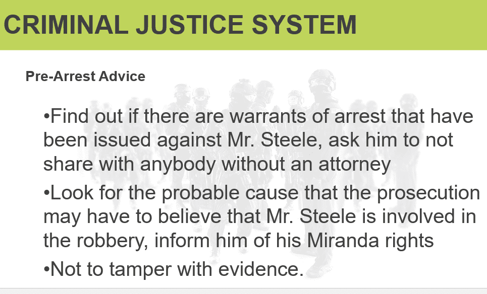 Islam is divided into two main branches: American Criminal Justice System