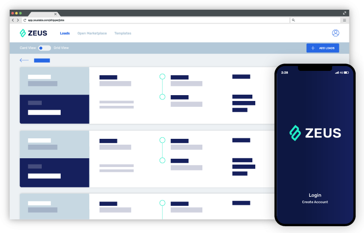 About Zeus Digital Freight Platform Zeus
