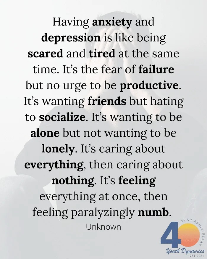 It's hard. 13 quotes that illustrate depression • youth dynamics