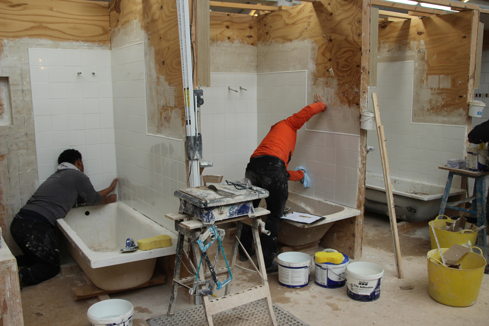Wall and Floor Tiling Course at YTA