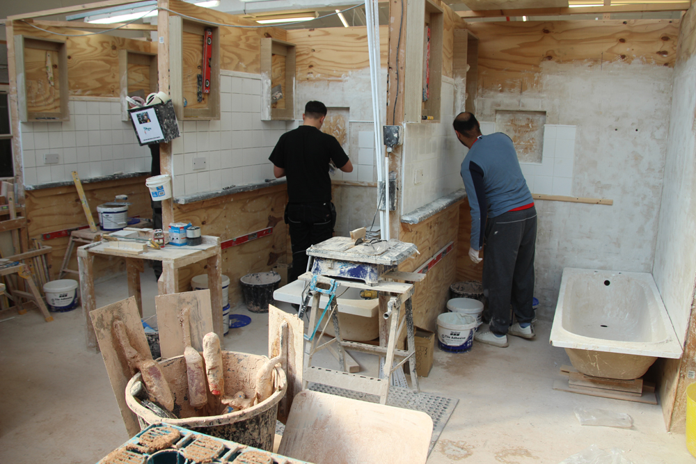 Tiling Course at YTA