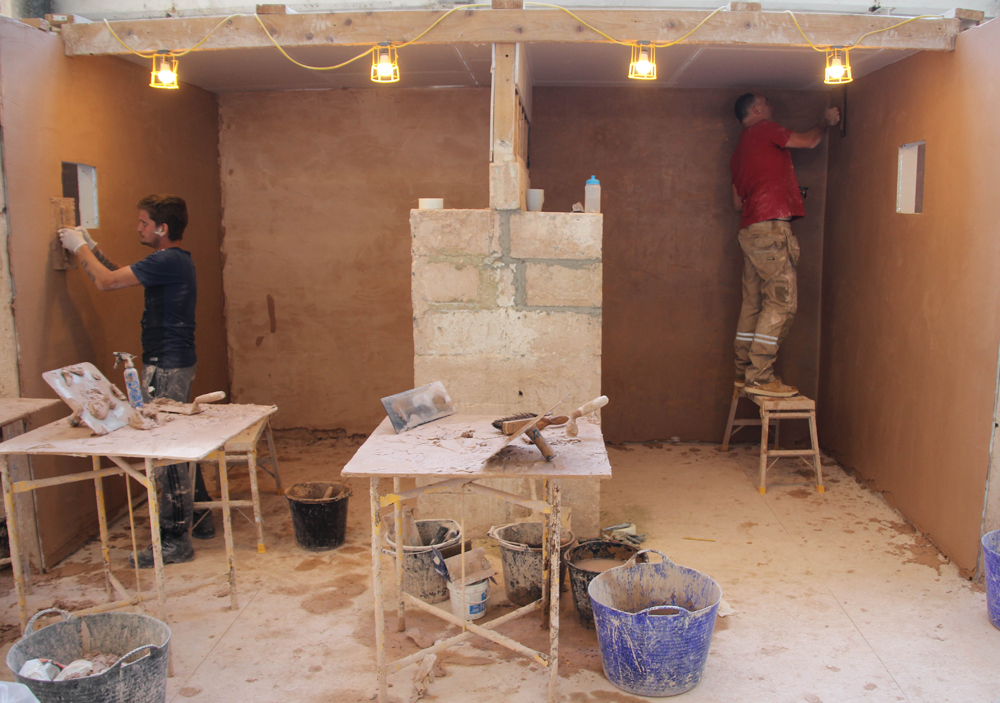 Plastering course near Leeds at YTA