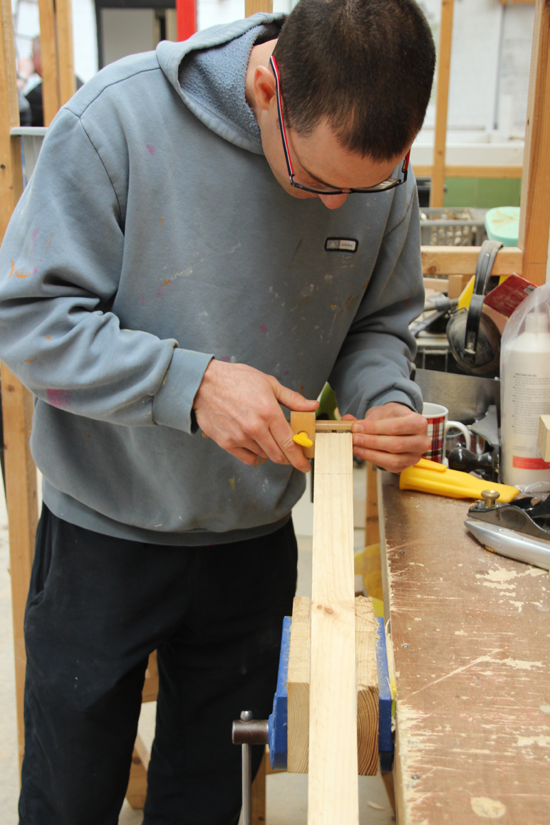 Carpentry & Joinery course in action