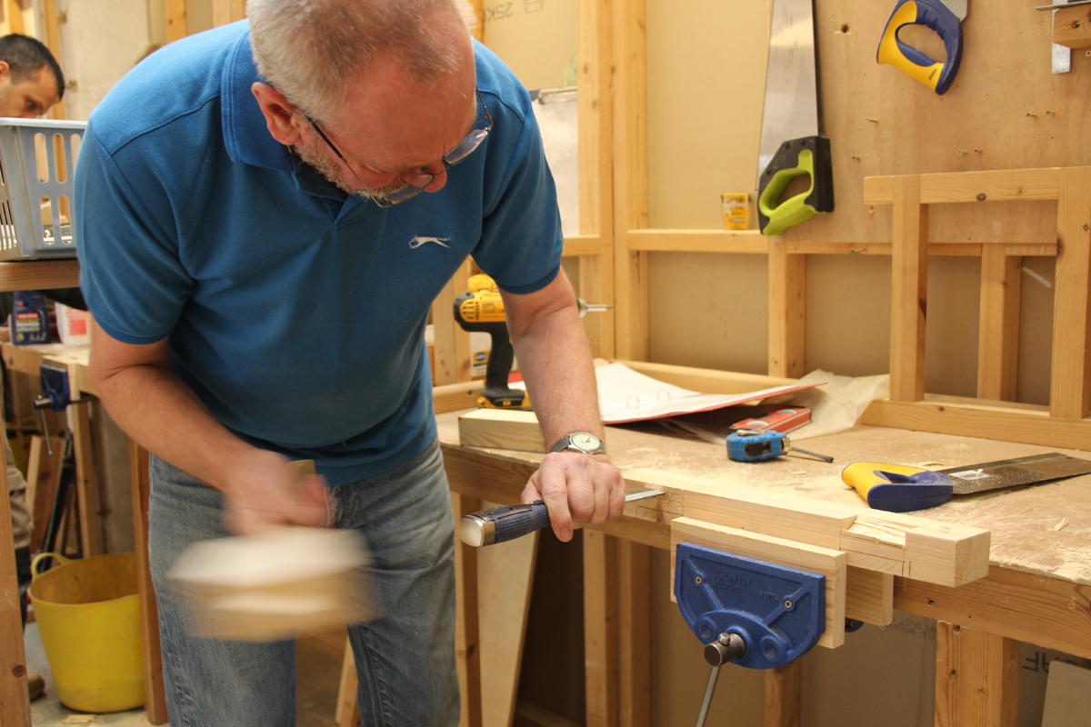 Carpentry & Joinery course in action