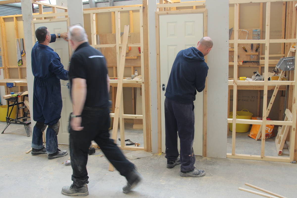 Carpentry & Joinery course in action
