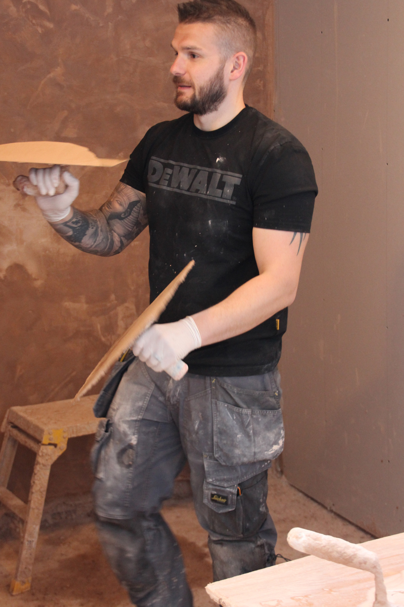 weekend plastering course