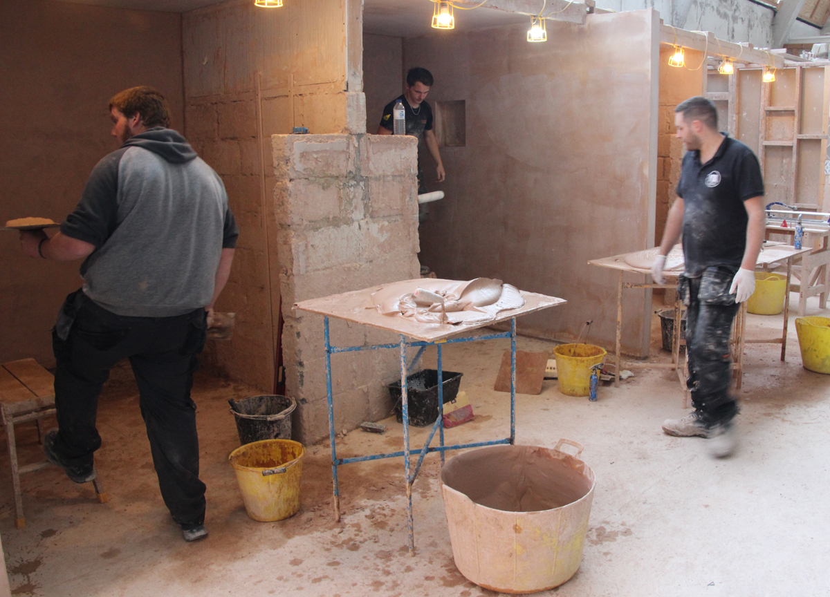 Learning plastering