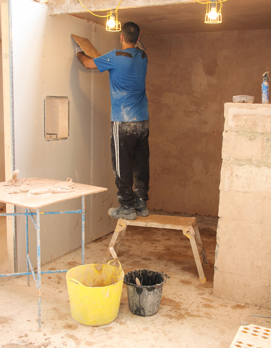 Plastering course