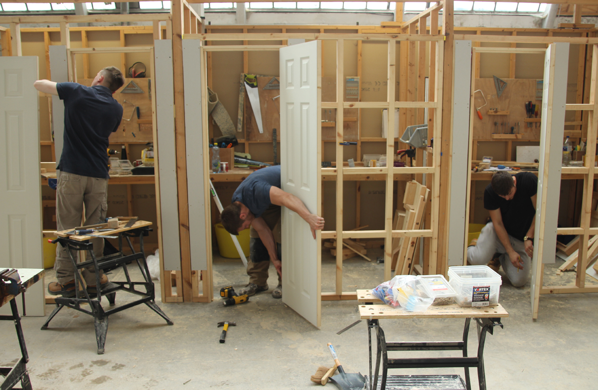 Fitting doors