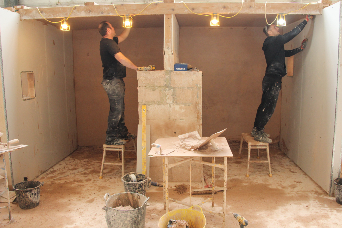 Plastering course
