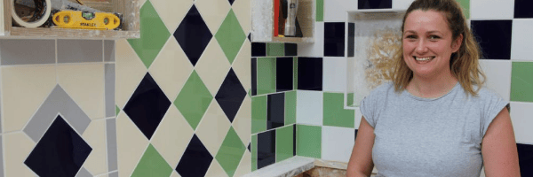 Tiling course near Newcastle
