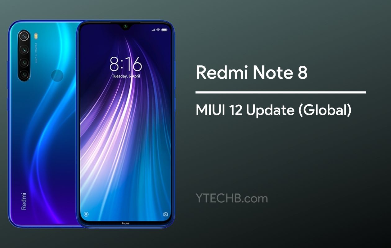 This is an unofficial twrp recovery for xiaomi redmi note 8 pro (begonia/begoniain) devices. Xiaomi Redmi Note 8 MIUI 12 Update now available for Download