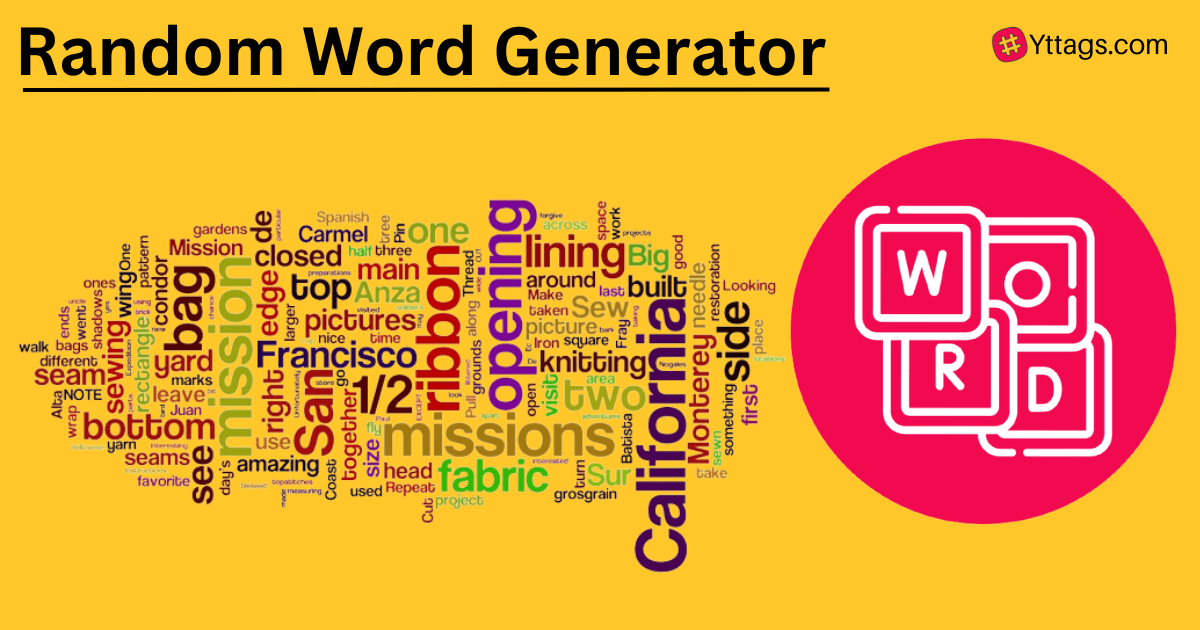 Random Word Generator Yttags