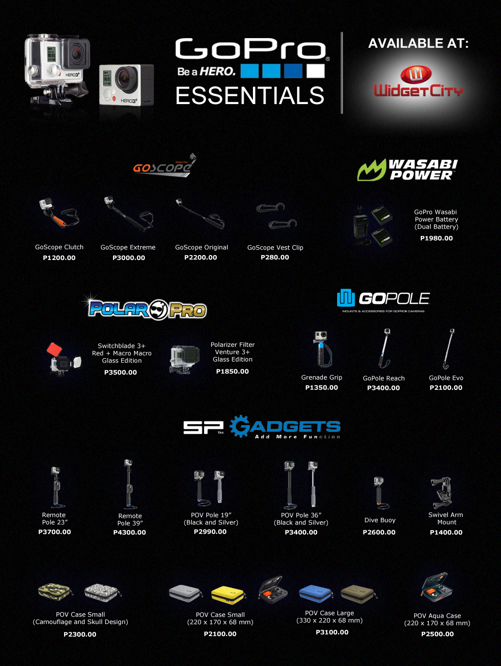 GoPro HERO4 Silver Available In PH Via Widget City YugaTech Philippines Tech News Reviews