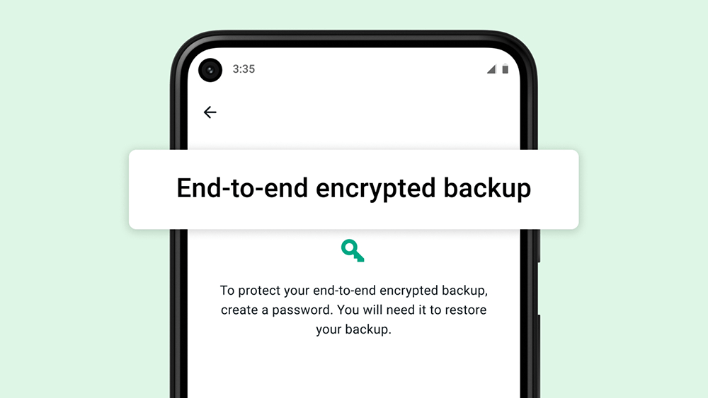 WhatsApp führt EndezuEnde verschlüsselte Backups für