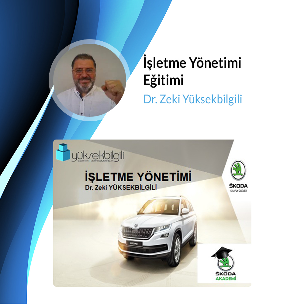 Skoda’da İşletme Yönetimi eğitimi (24-05-2021)