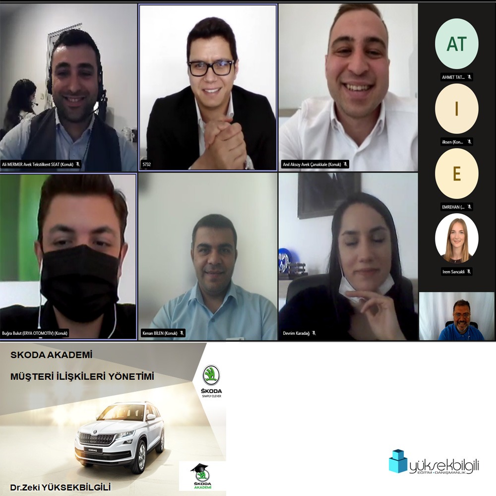 Skoda’da Müşteri İlişkileri Yönetimi eğitimi (15.06.2021)