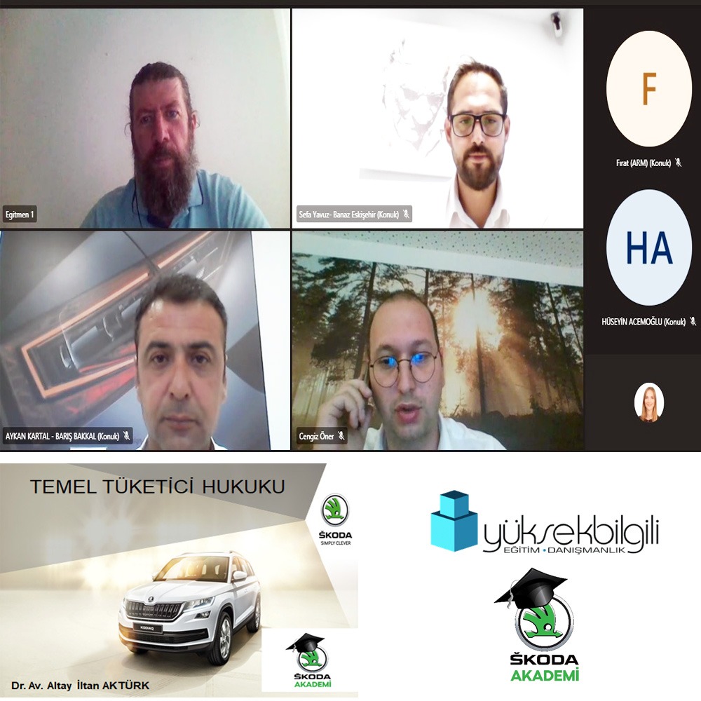 Skoda’da Temel Tüketici Hukuku eğitimi (27.07.2021)