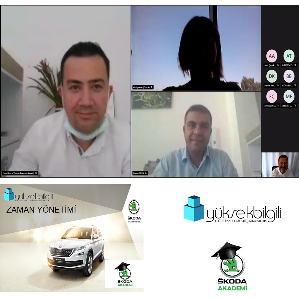 Skoda’da Zaman Yönetimi eğitimi (27.07.2021)
