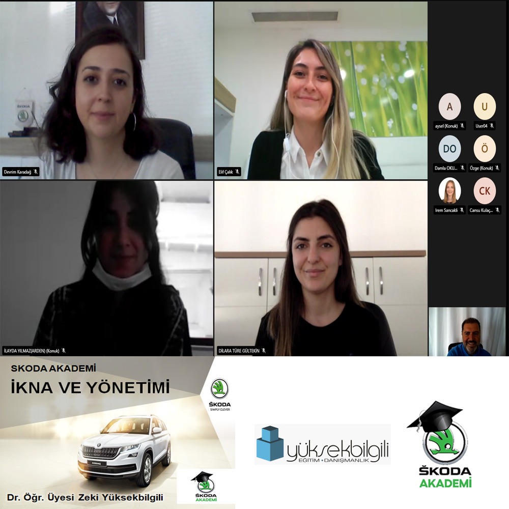 Skoda’da İkna ve Yönetimi eğitimi (05.08.2021)