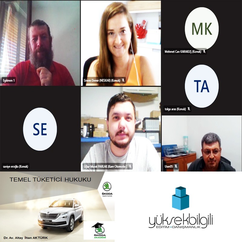 Skoda’da Temel Tüketici Hukuku eğitimi (10.08.2021) – 2