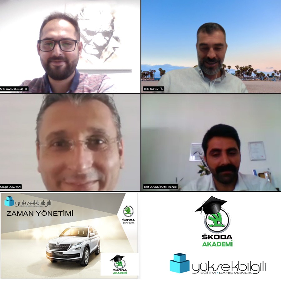 Skoda’da Zaman Yönetimi eğitimi (11.08.2021)