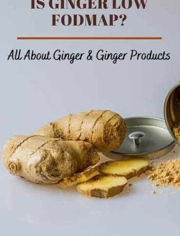 is ginger low fodmap