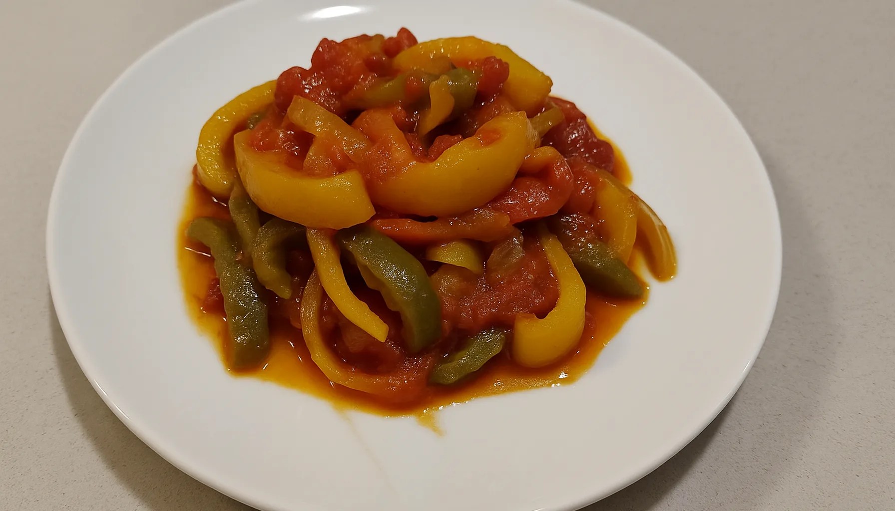 Scopri di più sull'articolo Peperonata allo Zafferano