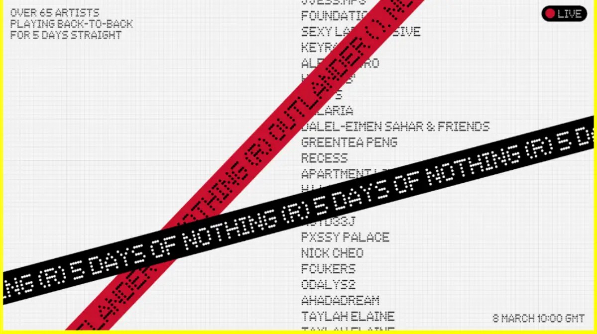 5 Days of Nothing