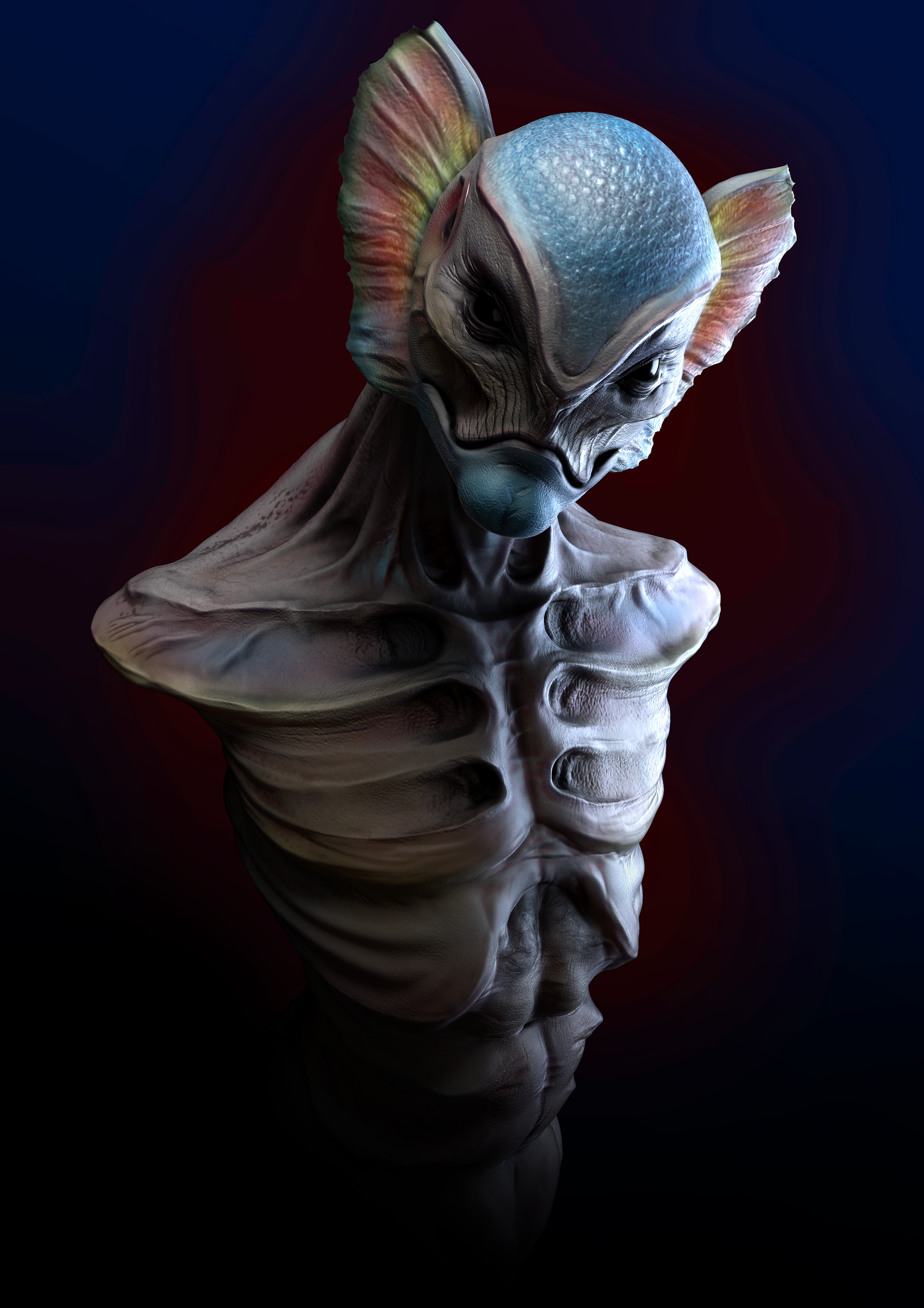 Aquatic Humanoid - ZBrushCentral