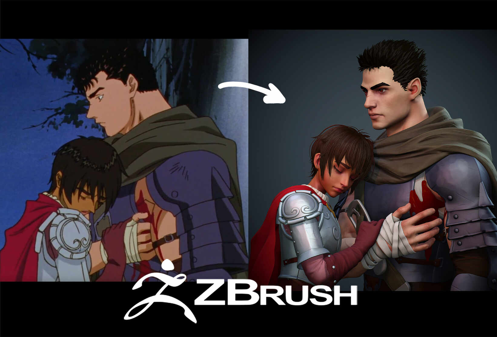 photo Guts X Casca zbrushcentral