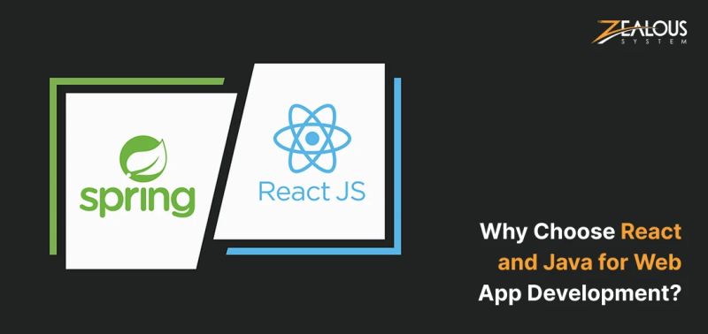 Why Choose React For Frontend And Java Spring Boot For Backend - Download High Quality Light Background | Retina