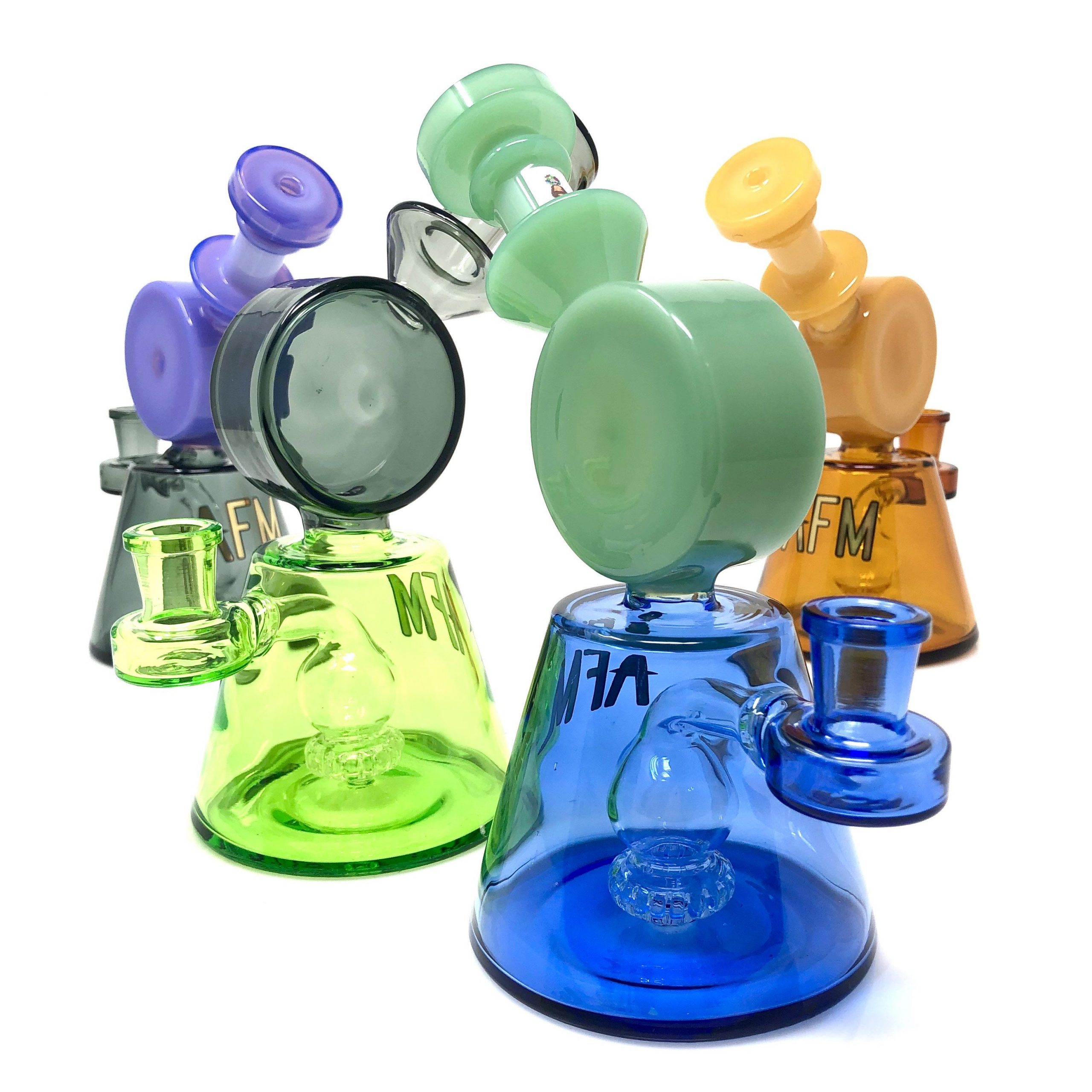 ALIEN FLOWER MONKEY TX539 MINI RIG TWO TONE ASSORTED ALL IN ONE