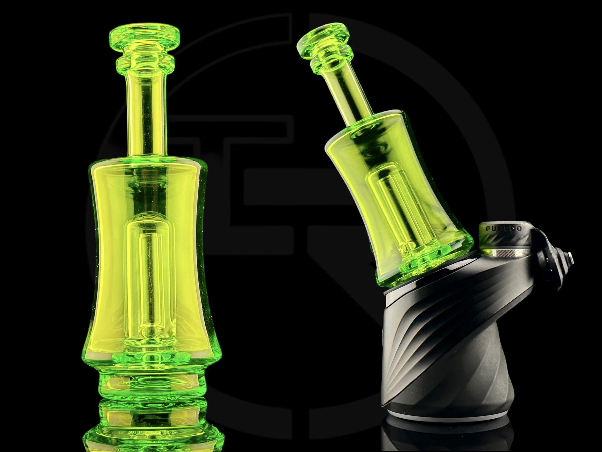 IRIDESCENT GLASS: SHREDDER PUFFCO PEAK ATTACHMENT – ALL IN
