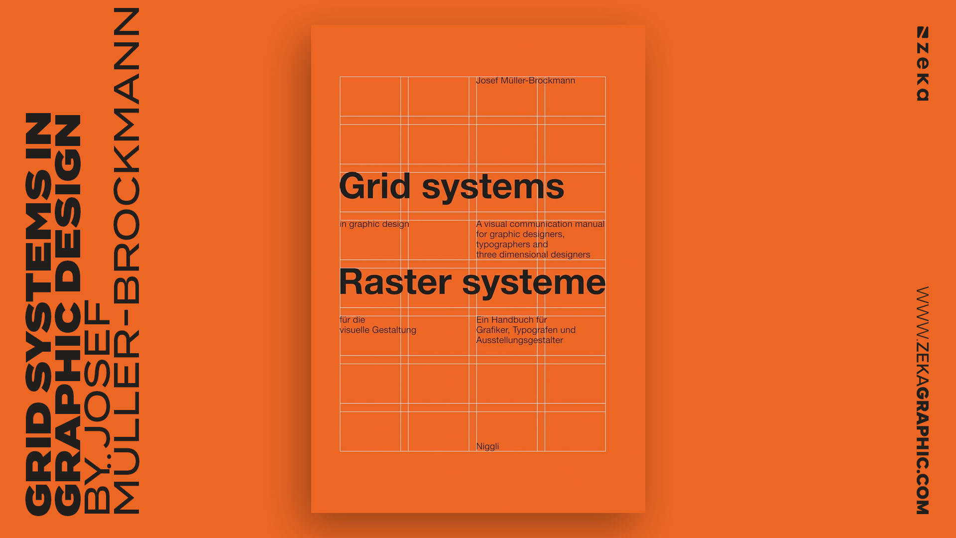 Grid Systems in Graphic Design by Josef Müller-Brockmann