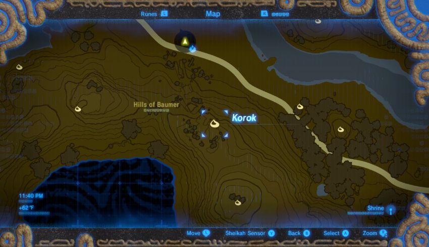 wallpapers Botw Korok Seeds Map Dueling Peaks dueling peaks korok seed locations