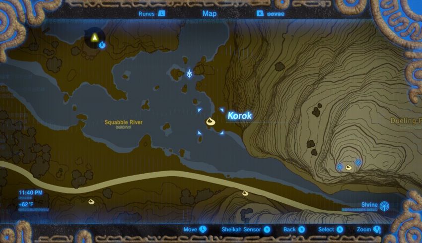 wallpapers Botw Korok Seeds Map Dueling Peaks dueling peaks korok seed locations