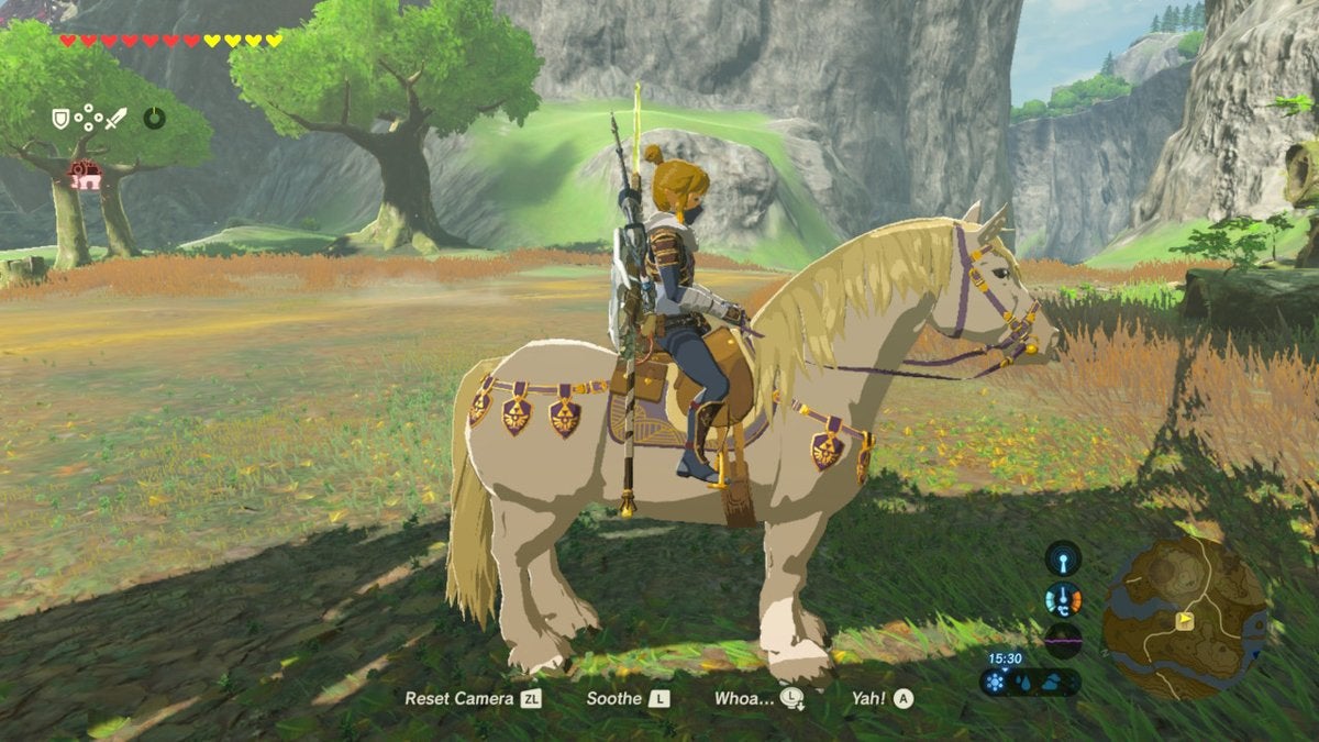wallpapers Botw White Horse Location zelda dungeon