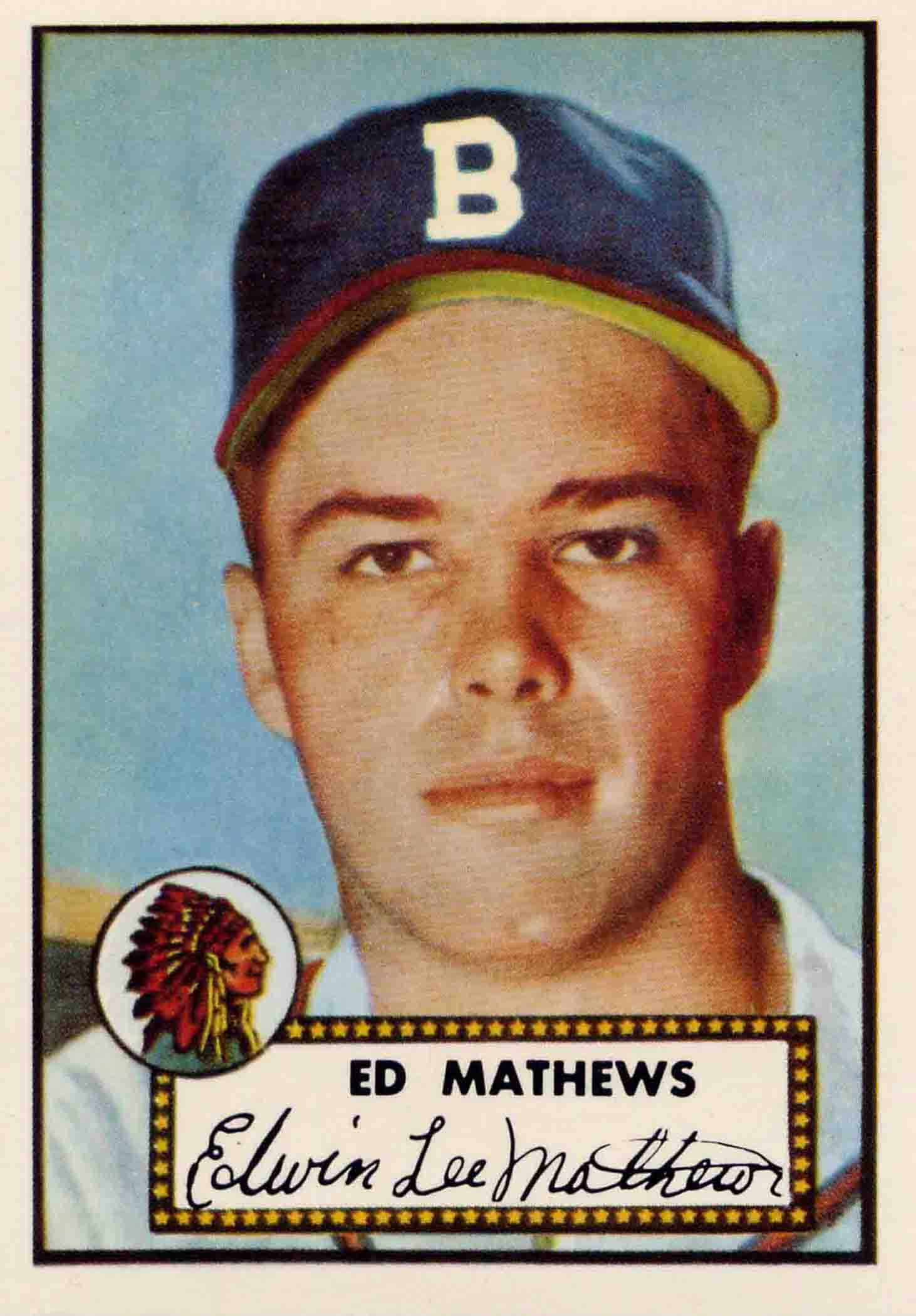 2001 archives is a baseball card set produced by topps in 2001. Eddie Mathews Gallery