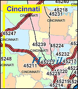 Ohio ZIP Code Map Including County Maps Zip Code Map Ohio 