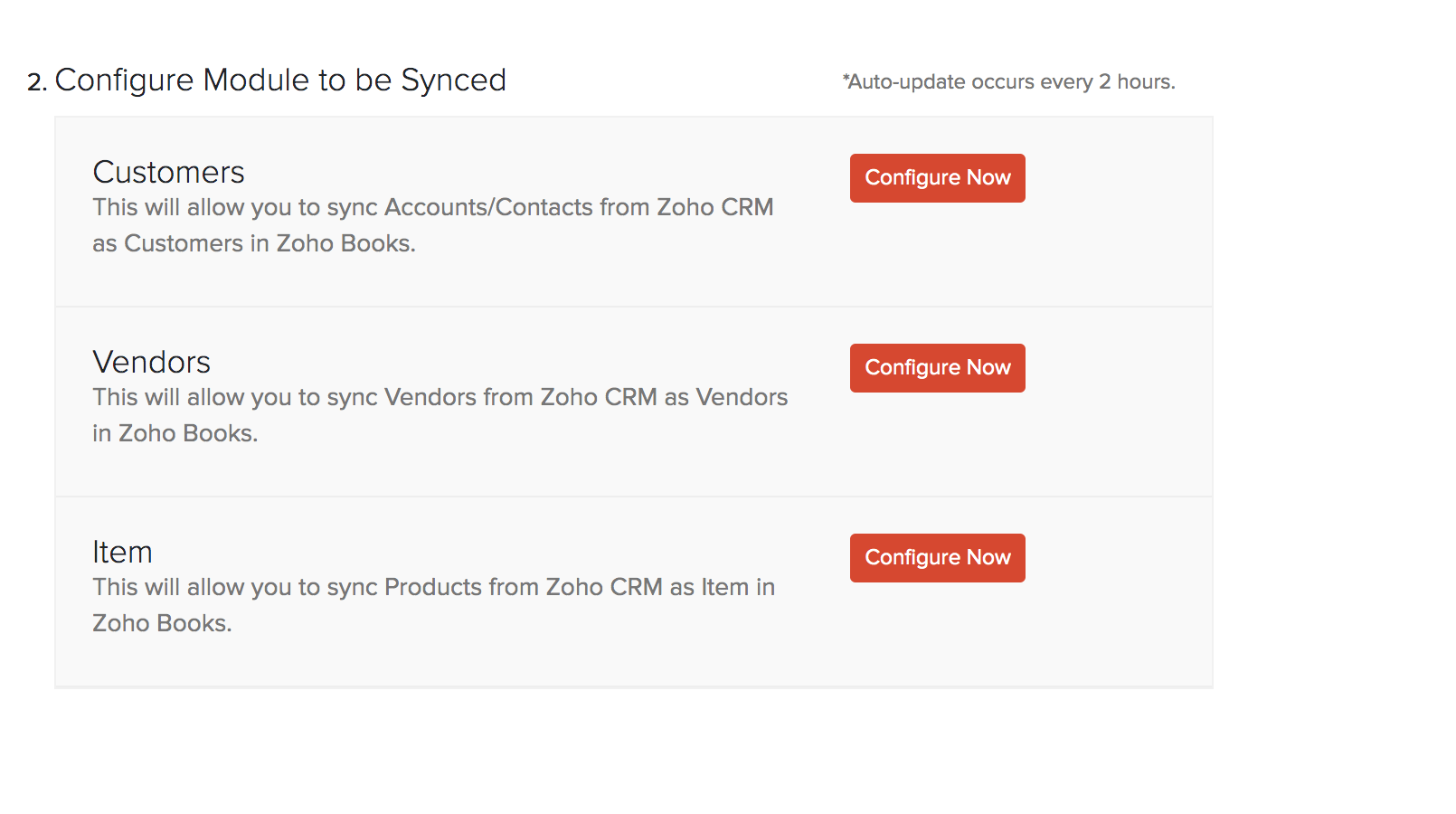 The zsc key is a unique key used to communicate between these apps. Zoho Books Zoho Crm Integration Help Zoho Books