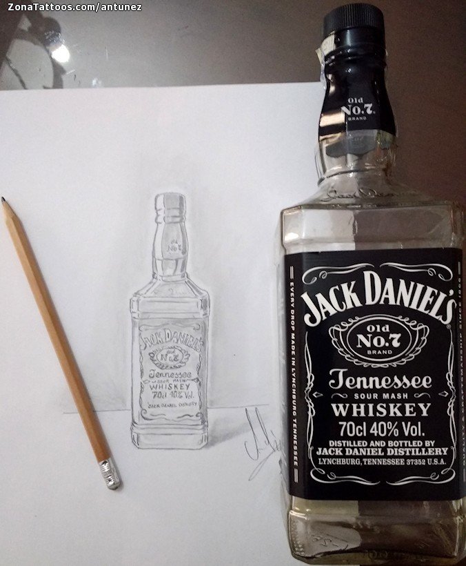 Tattoos And Tattoo Flash: Jack Daniel's 820_x_676_jpg