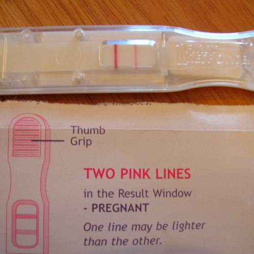 pic False Negative Faint Line Positive Pregnancy Test Strip is a faint line on a pregnancy test a positive zoom baby