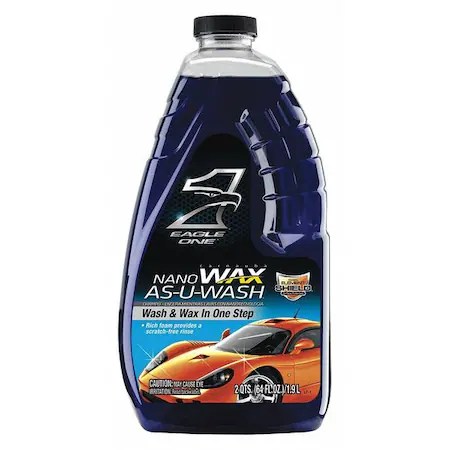 Car Wax As U Wash Liquid Blue 64 Oz