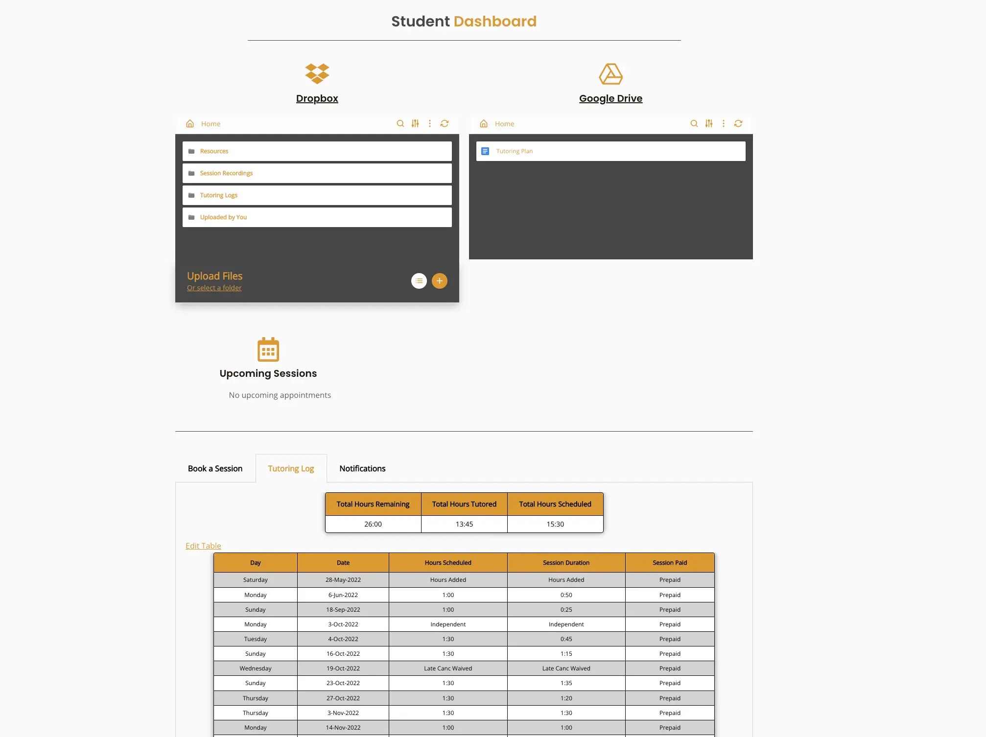 Student-Dashboard_Demo