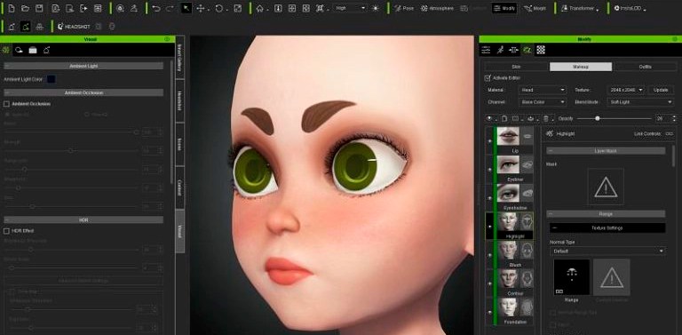 Reallusion Character Modeling Software