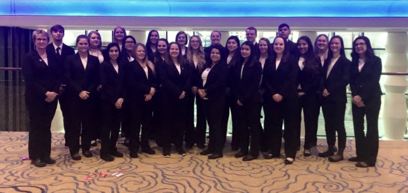 Students at HOSA State 2018