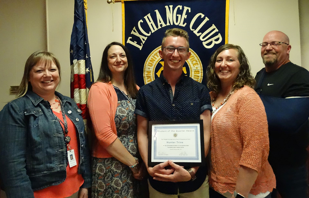 Hunter Trine Exchange Club Honoree