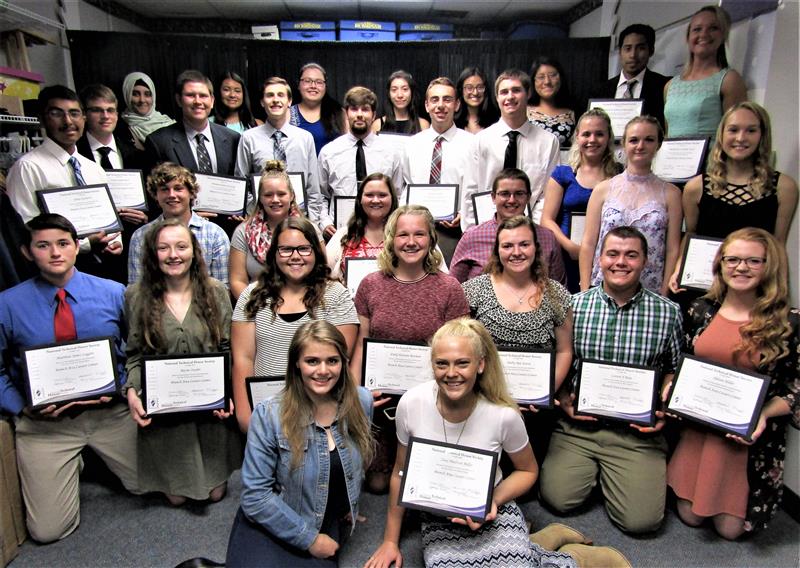 NTHS 2018 Inductees