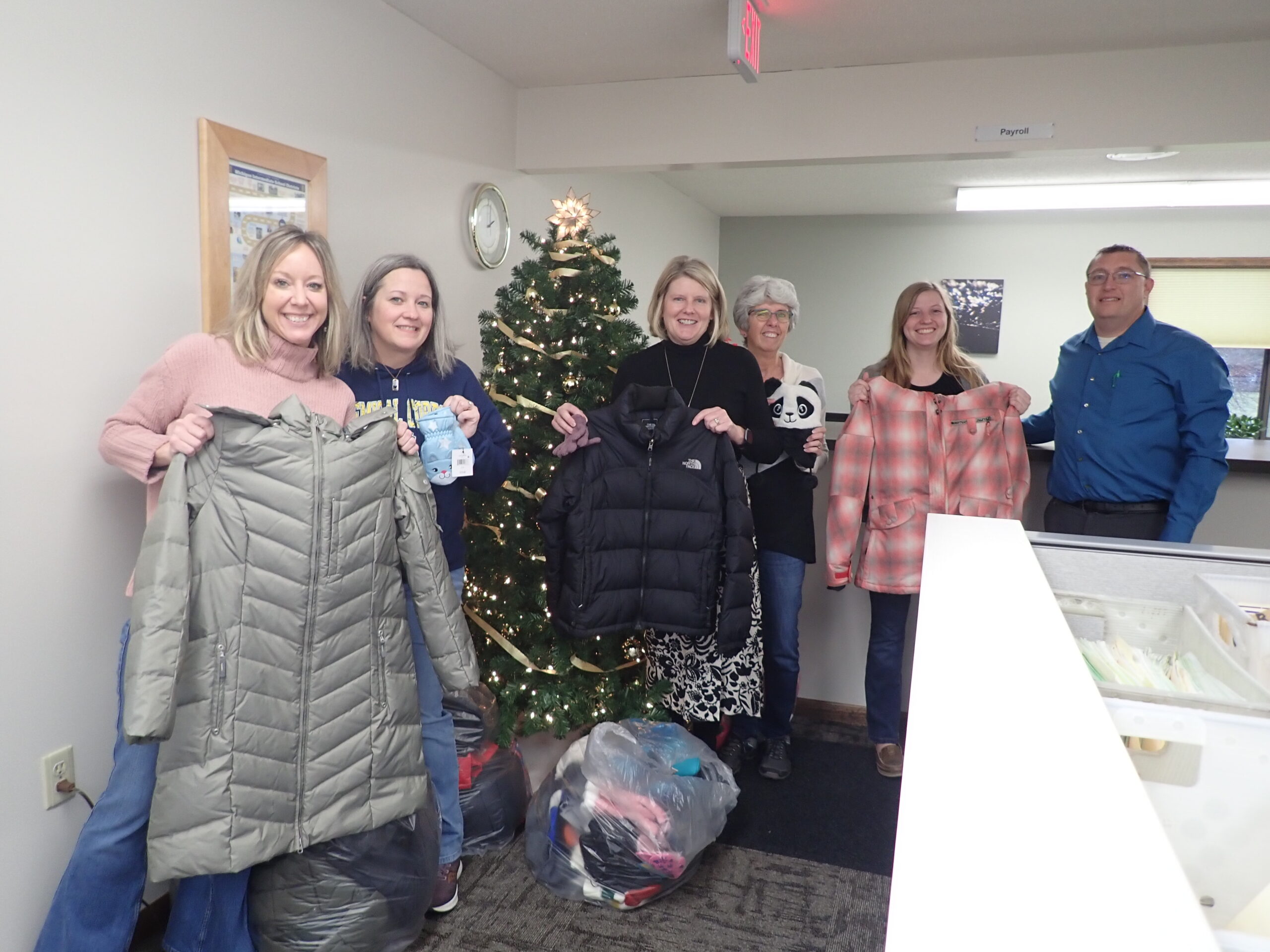 BISD receiving clothes from Lakeland Correctional Facility